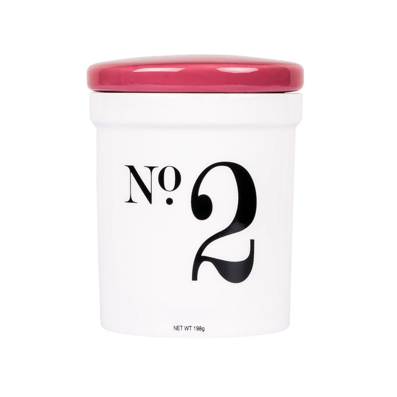 8oz Ceramic Candle Jar with Lid Spring Series Blue - COPY - n1ng1g