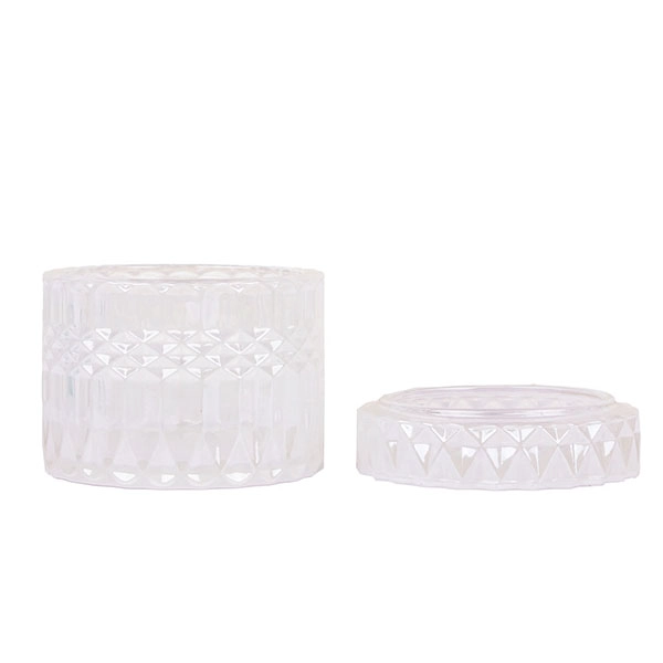 milk white glass jar