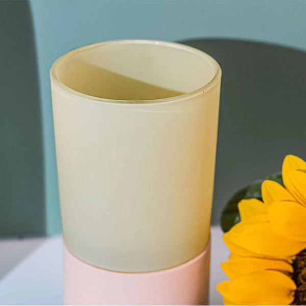china sand glass candle jar wholesale