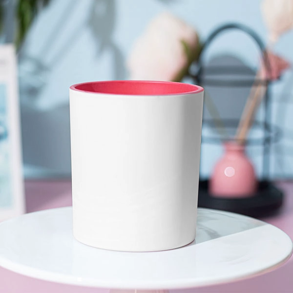 china matte white candle jar manufacturer