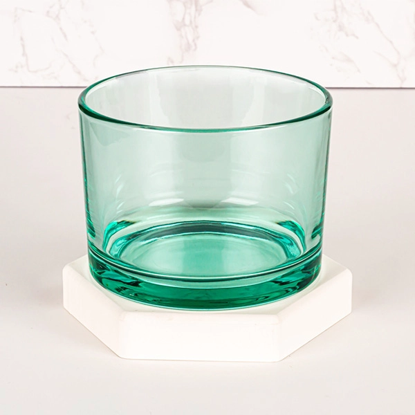 translucent candle jar