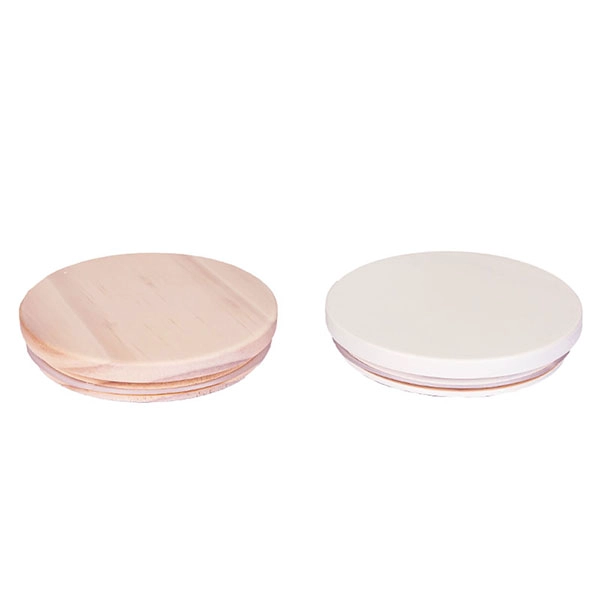 wooden lid for candle jar