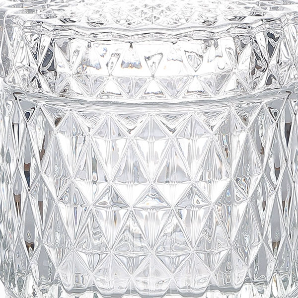 diamond candle jar