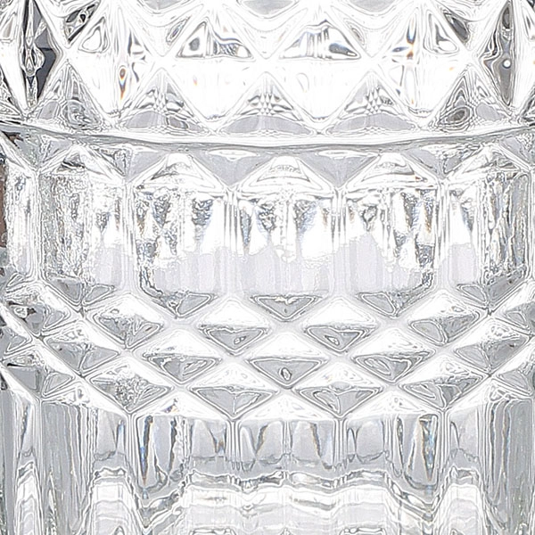 embossed candle jar