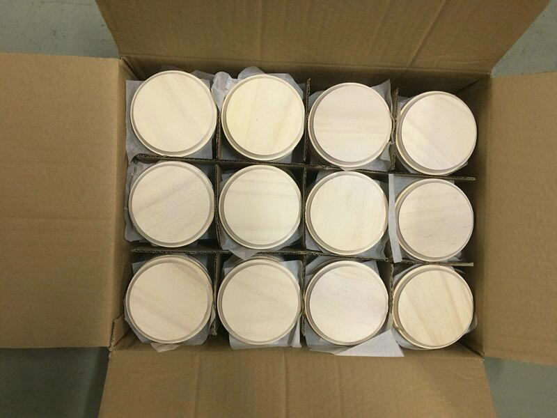 wooden lid packaging