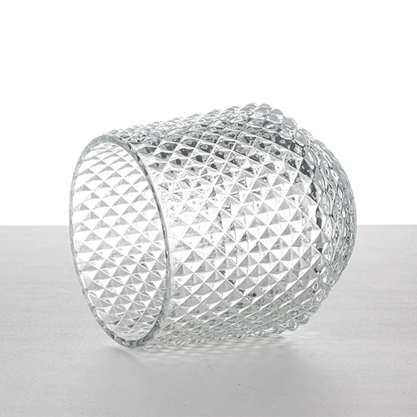 embossed candle holder