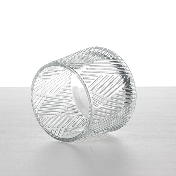 embossed candle holder