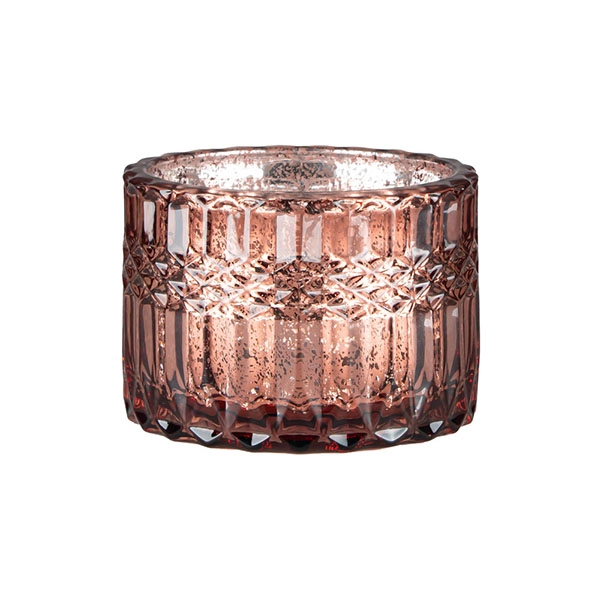 mercury glass jar for candles