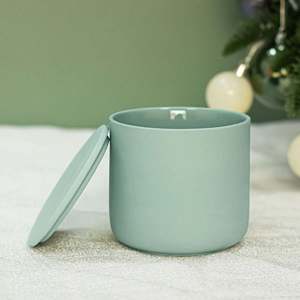 ceramic candle jar