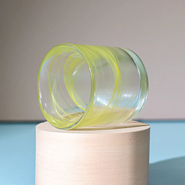 empty candle jar