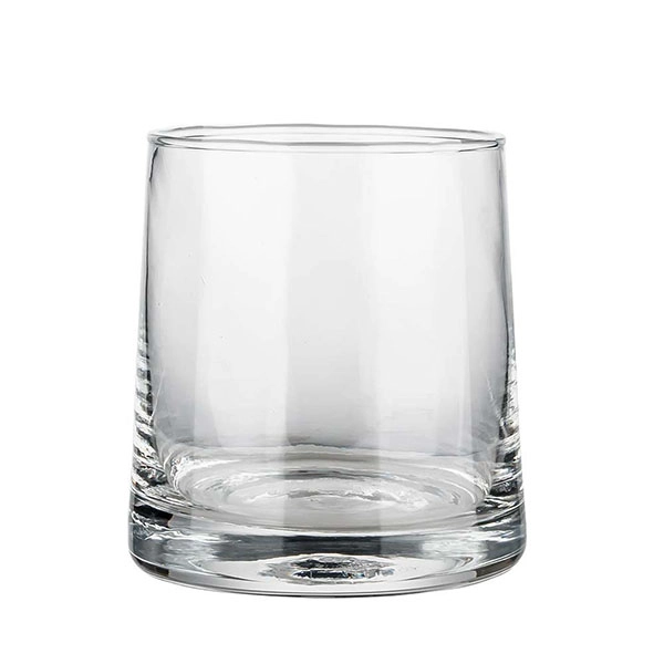 clear votive candle jar