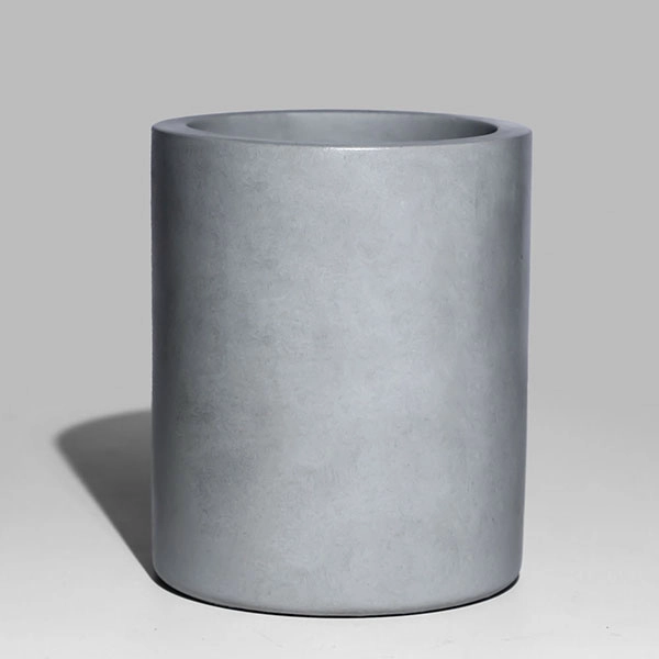 concrete candle jar