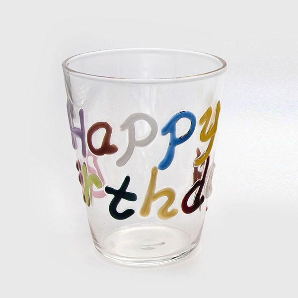 奢华硼硅玻璃随行杯“Miss Dior”“Happy Birthday”OEM