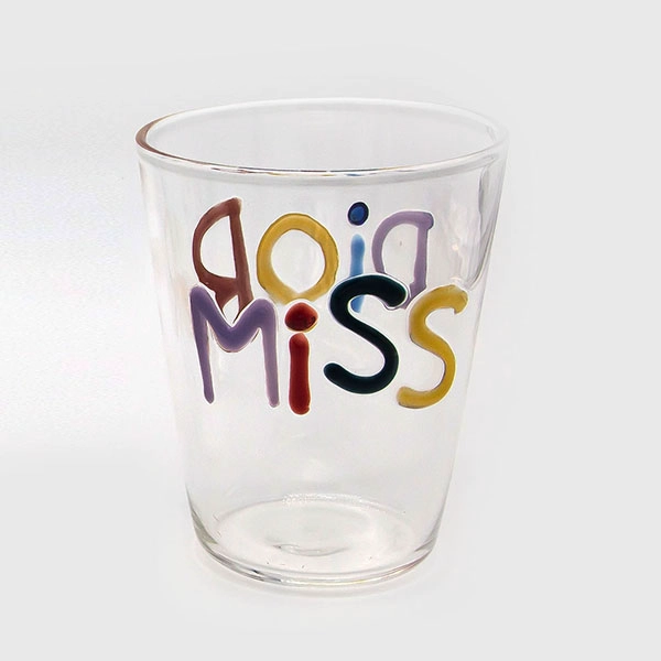 奢华硼硅玻璃随行杯“Miss Dior”“Happy Birthday”OEM