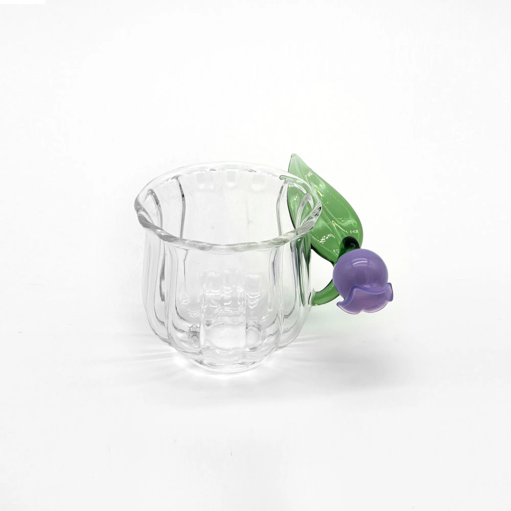 Set da tè in vetro borosilicato di lusso fatto a mano