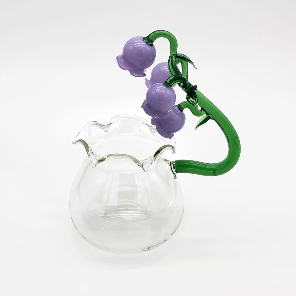 Set da tè in vetro borosilicato di lusso fatto a mano
