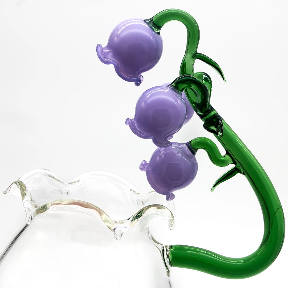 Set da tè in vetro borosilicato di lusso fatto a mano