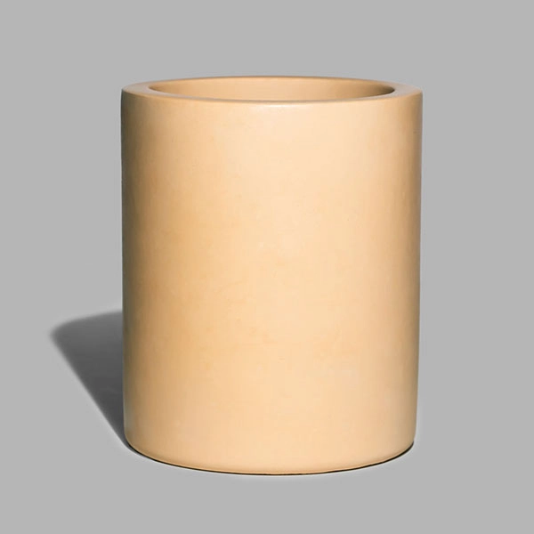 concrete candle jar