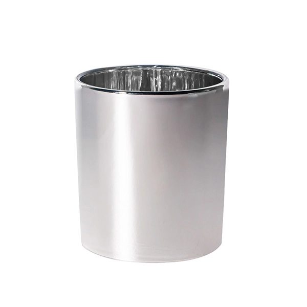 9oz جرة زجاجية الفضة