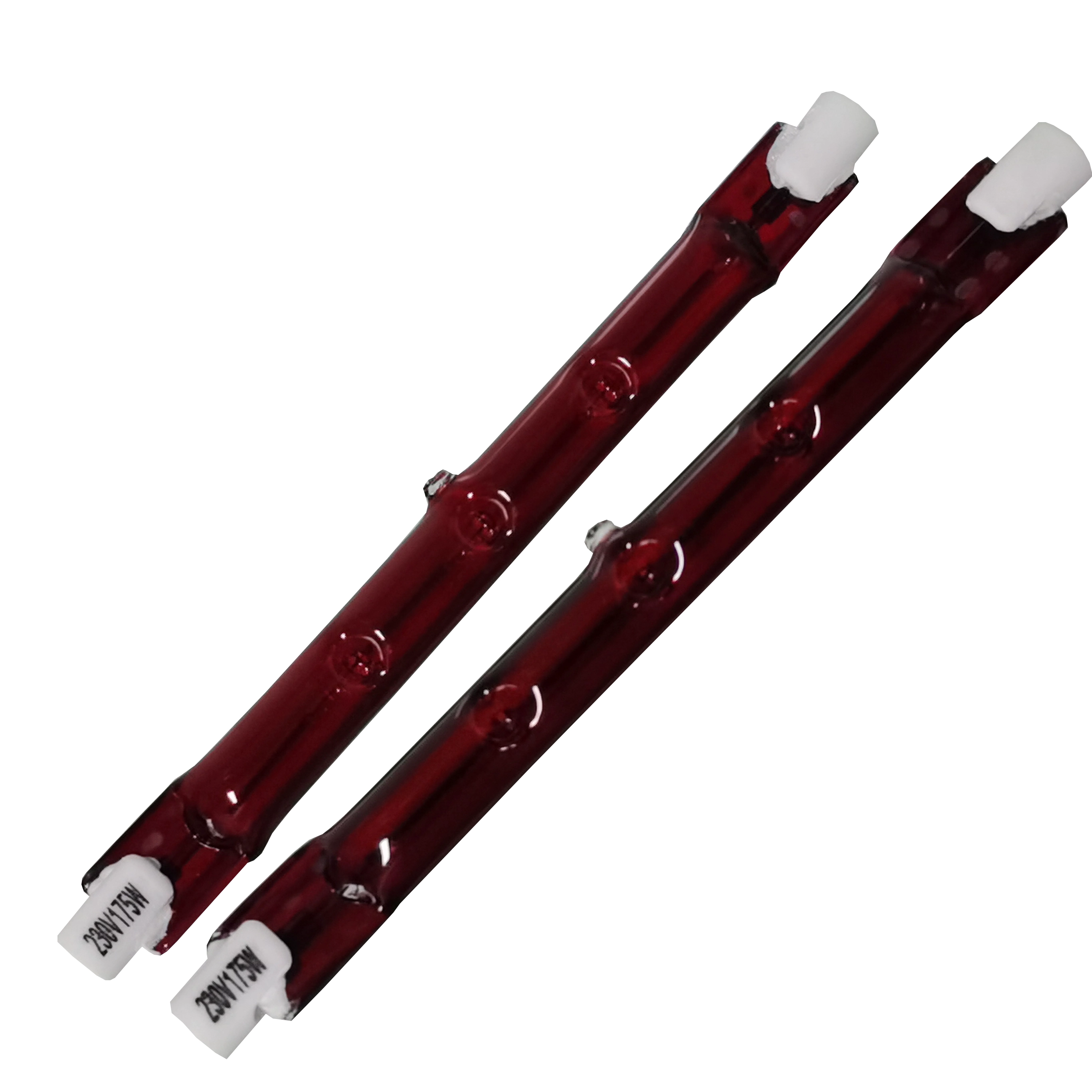 Tube chauffant à ondes courtes R7s J118, chauffage à Quartz, lampe chauffante infrarouge halogène en tungstène IR