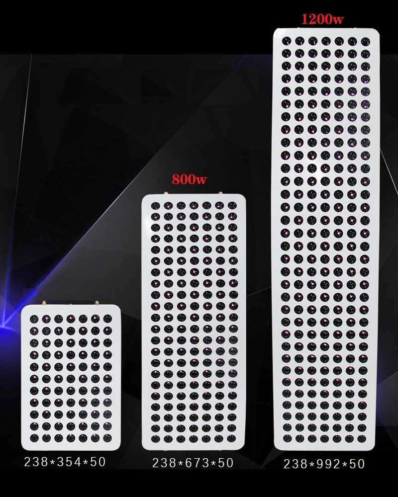 400w 800w 1000w Portable IR 660nm 850nm Dual Sad Red Near Infrared Light Therapy Lamp Light Led
