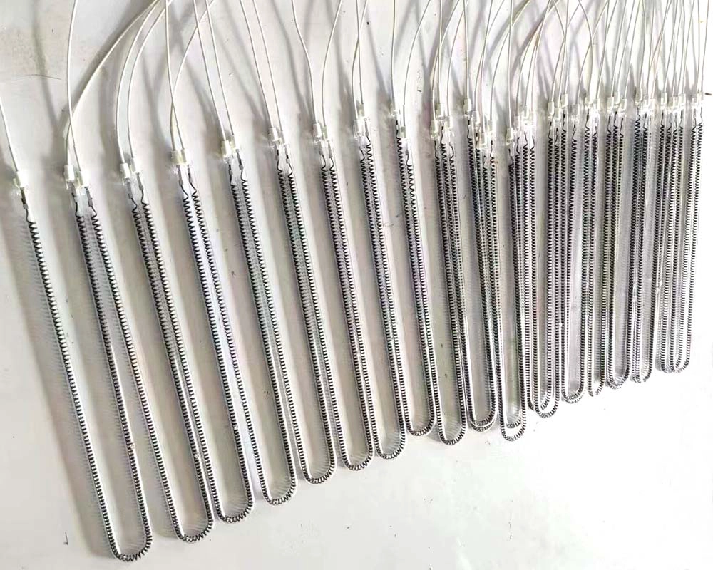 Chauffage réglable pour salon de beauté en forme de U, lampe led à infrarouge blanc chaud en carbone
