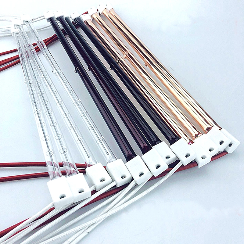 halogen IR heating lamp dryer paint curing ruby carbon filament Infrared heat Lamp