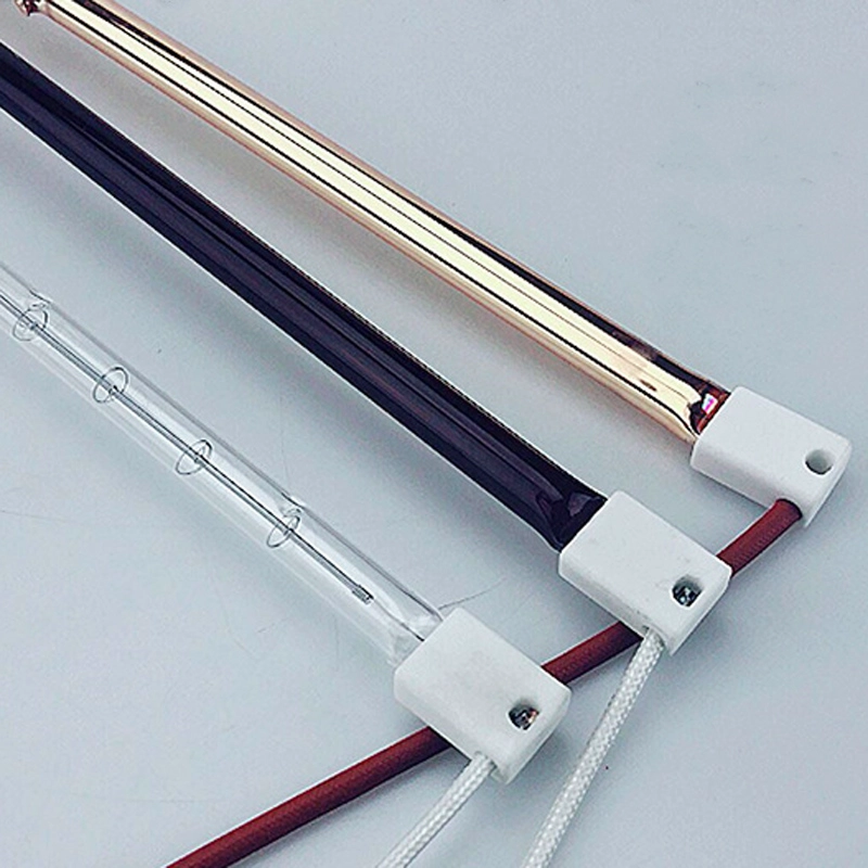 halogen IR heating lamp dryer paint curing ruby carbon filament Infrared heat Lamp