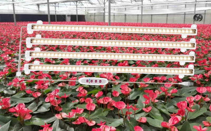Tube de culture Led pour plantes d'intérieur et d'extérieur, spectre optique personnalisable, lumière de croissance pour jardin et extérieur
