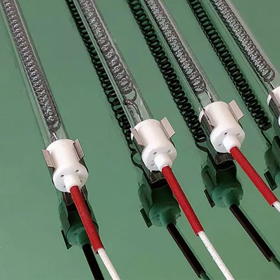 Linear Heating Halogen Fiber Carbon Infrared Lamp