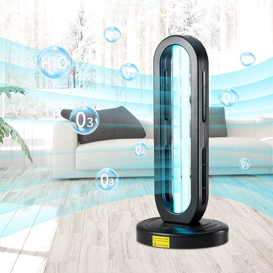 254nm 紫外线消毒灯吸顶强力石英灯 100W UVC 消毒灯 AC