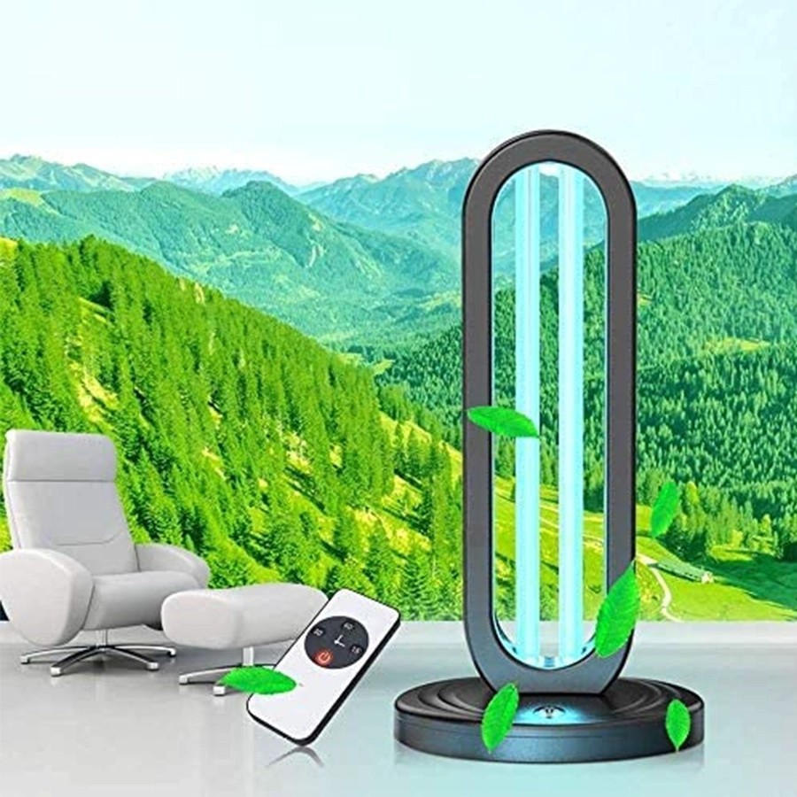 254nm 紫外线消毒灯吸顶强力石英灯 100W UVC 消毒灯 AC