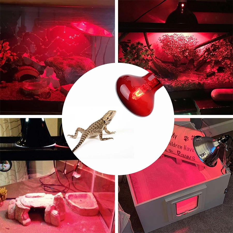 Shortwave Paint Drying Infrared Heating Bulbs Halogen IR Quartz Ruby Heating Lamp For Heater