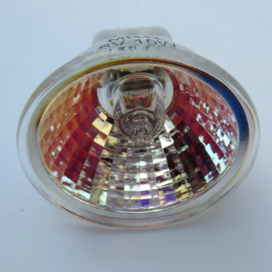 MR11 6V 10W 15W Fibre Optic Eye Projection Cold Light Tungsten Bulb Microscope Low Voltage Holagen Lamp