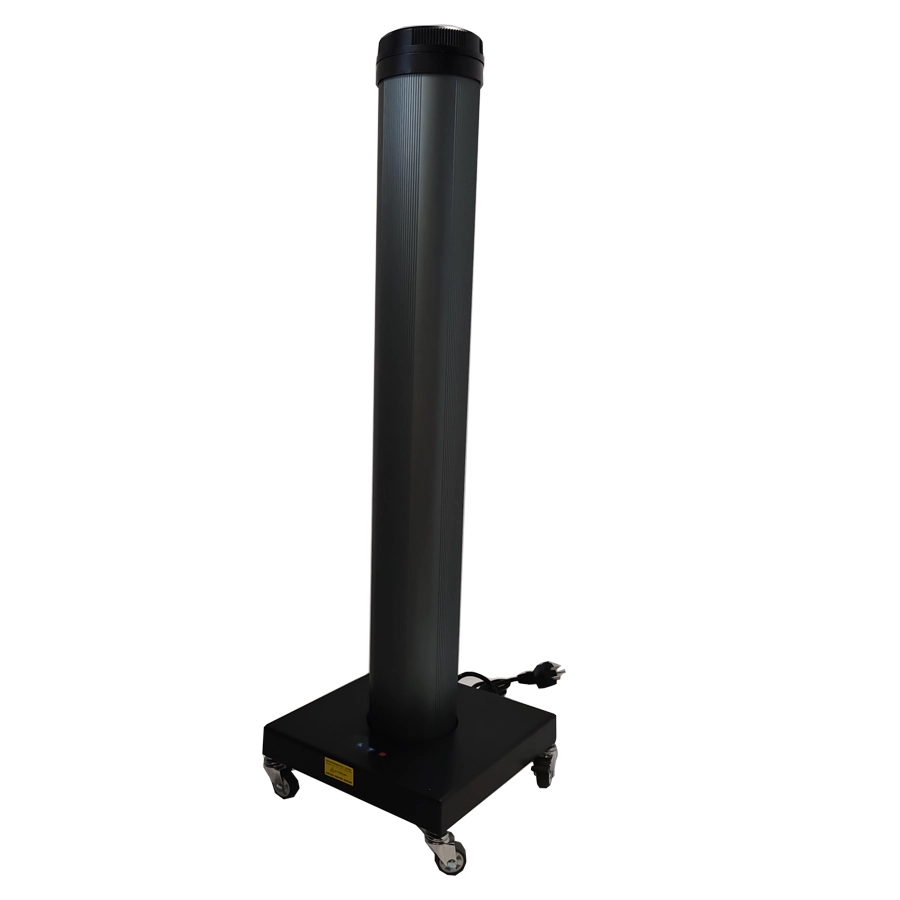 200W 220V Radar Induction UVC Room Sterilizing Lamps Wireless Remote Control Mobile Disinfection Lamp UV Sterilizer Lamp