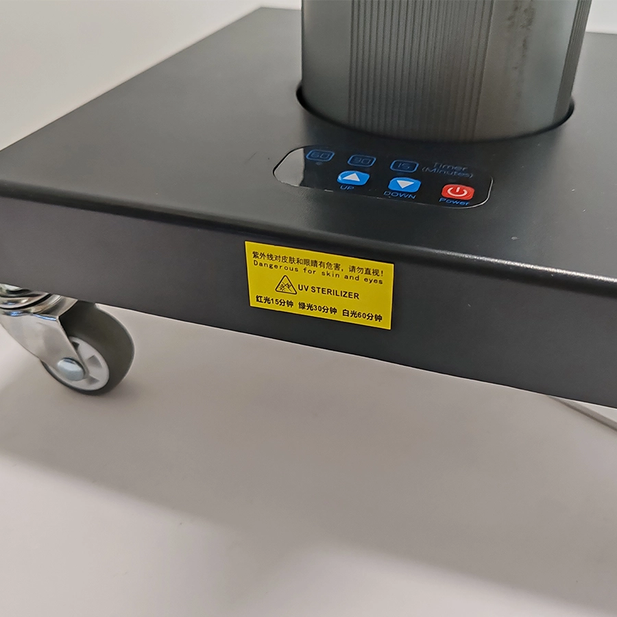 200W 220V Radar Induction UVC Room Sterilizing Lamps Wireless Remote Control Mobile Disinfection Lamp UV Sterilizer Lamp