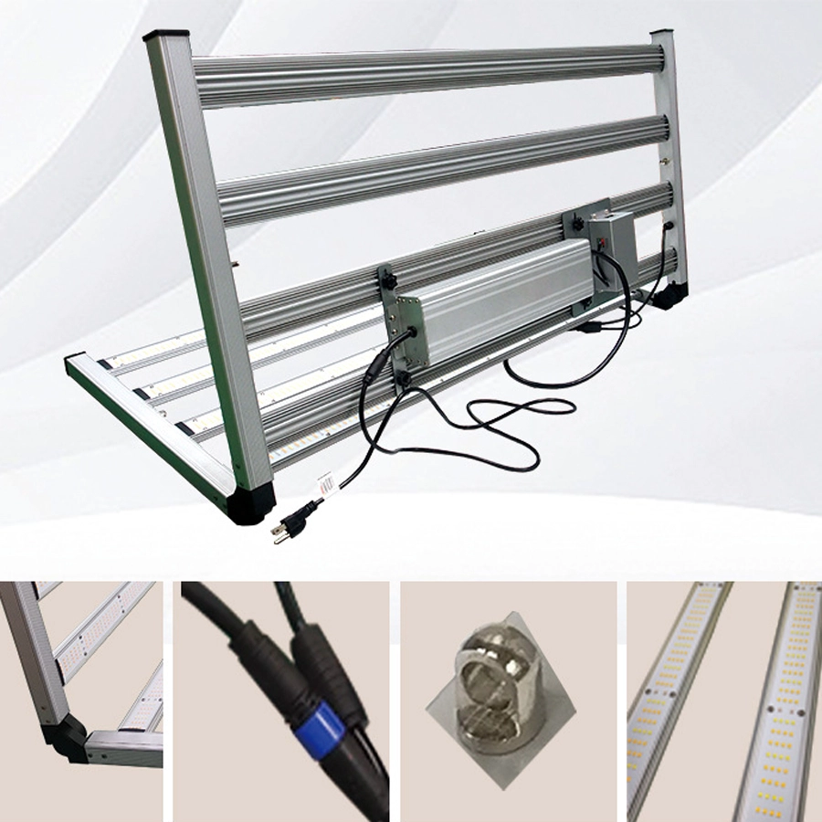 High Quality 800W 1000W Commercial Smart Micro-green Sunlight Led Veg Industrial Foldable LED Plant Grow Light