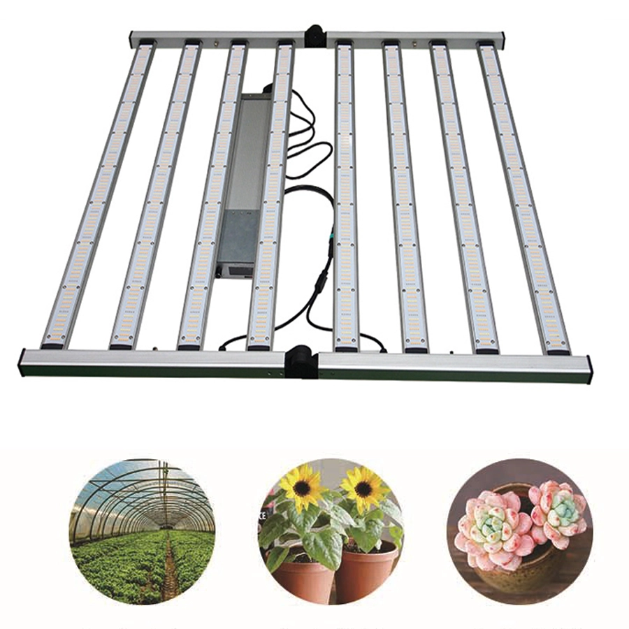 High Quality 800W 1000W Commercial Smart Micro-green Sunlight Led Veg Industrial Foldable LED Plant Grow Light
