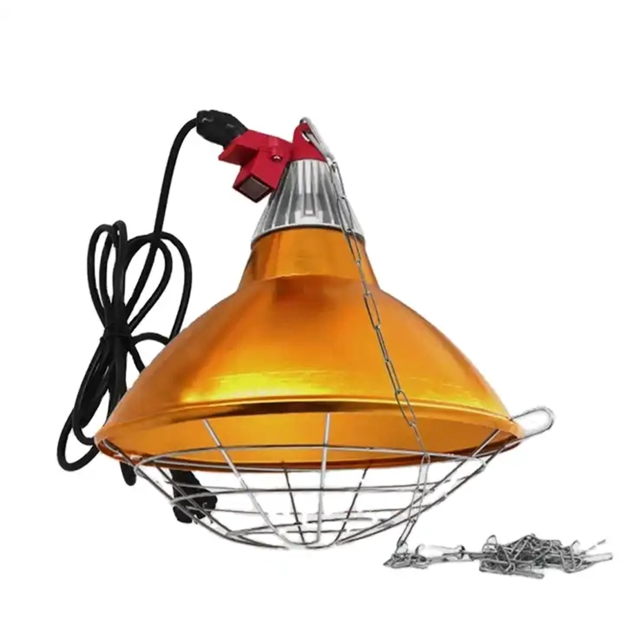 Infrared Heating Bulbs Aluminum Reflector Lamp Shade Heater Lamps Holder Reflector