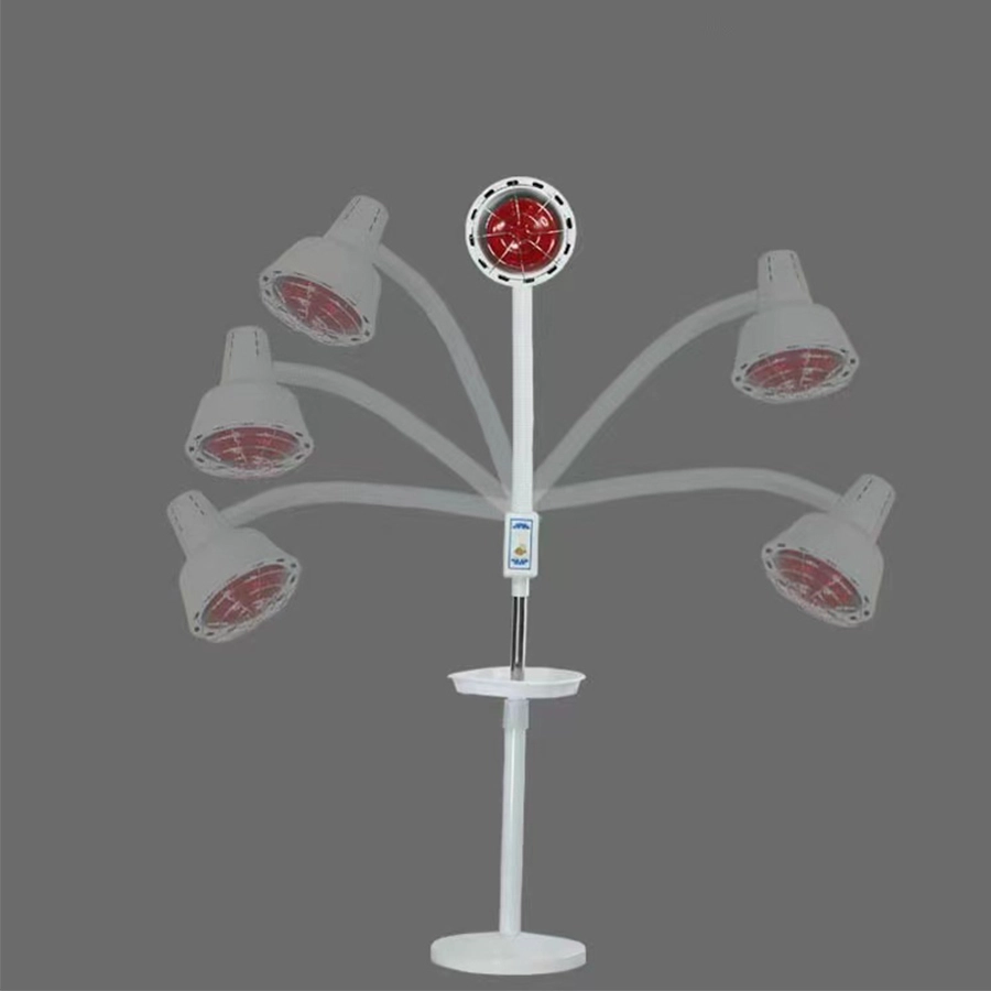 275W Double Head Infrared Physical Therapy Health Lamps For Skin Red Infrared Light For Pian