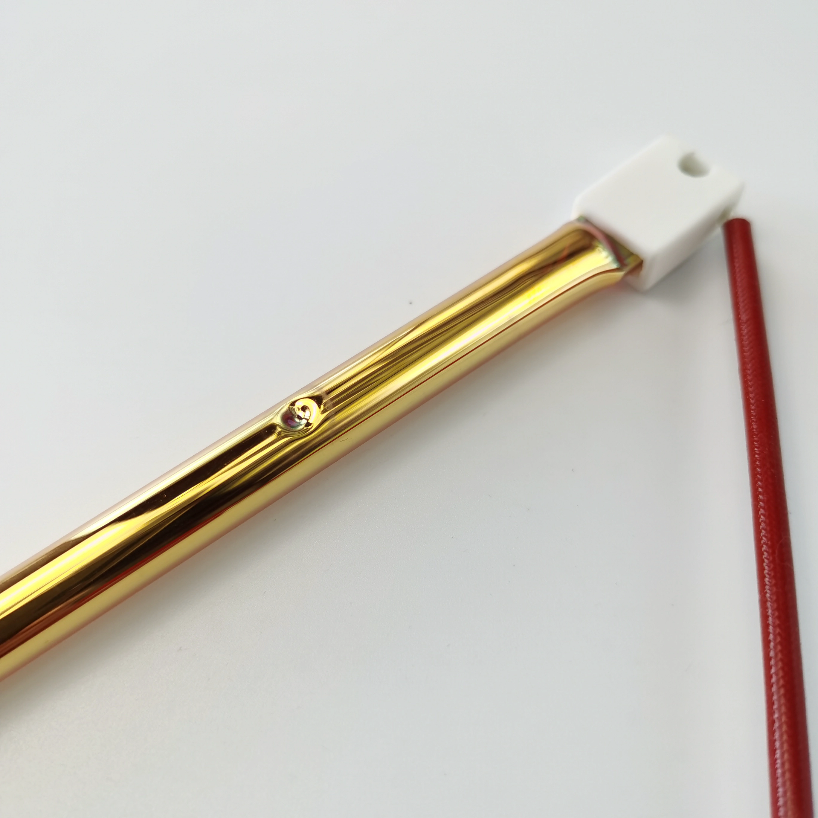 Full Gold 220V Bathroom Heater Lamp Quartz Electric Heating Tube for Microwave Oven Sauna Heating Tubes Far Infrared