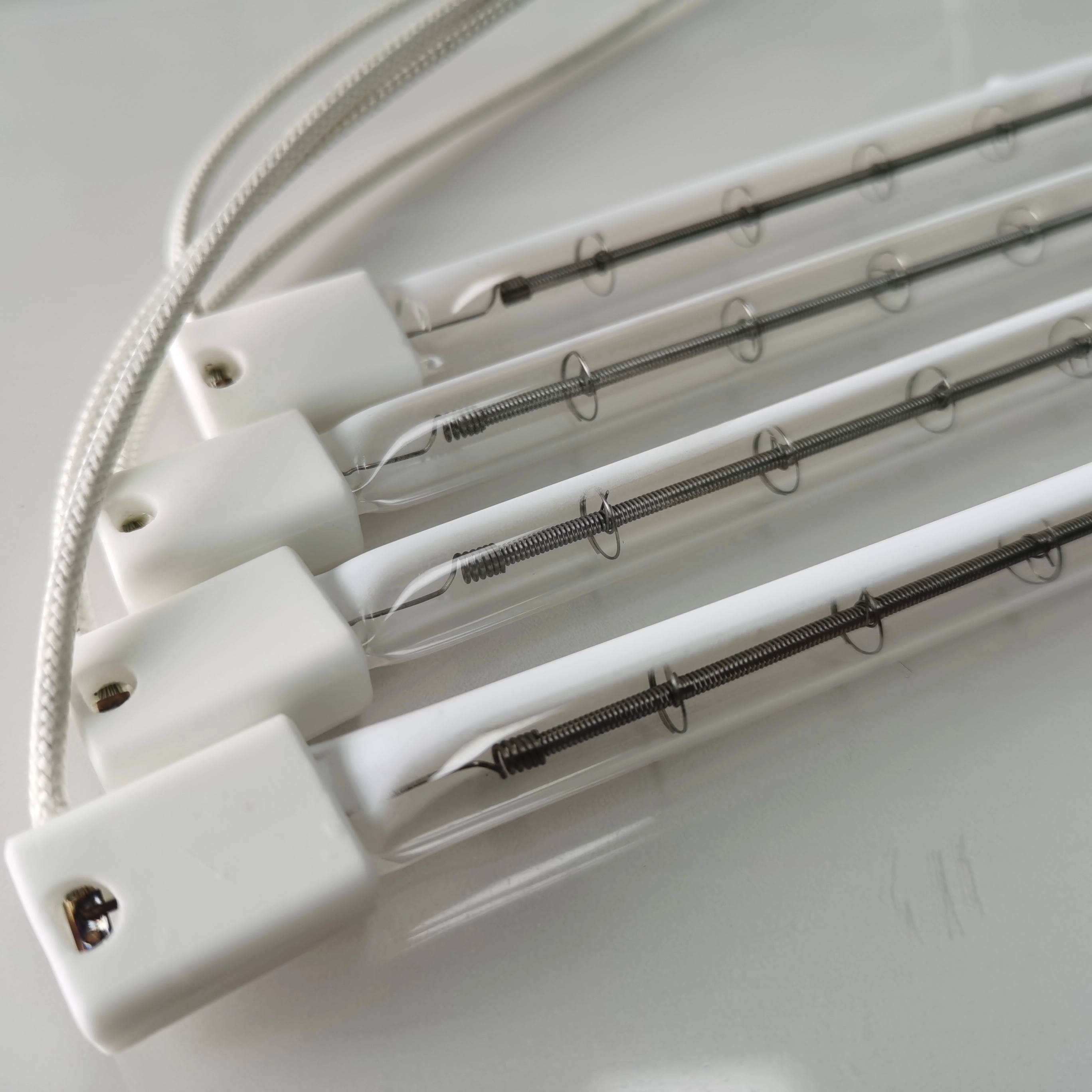 230V 1000W Infrared Heat Lamp With White Reflector IR Tubes Quartz Infrared Heating Lamp Premium
