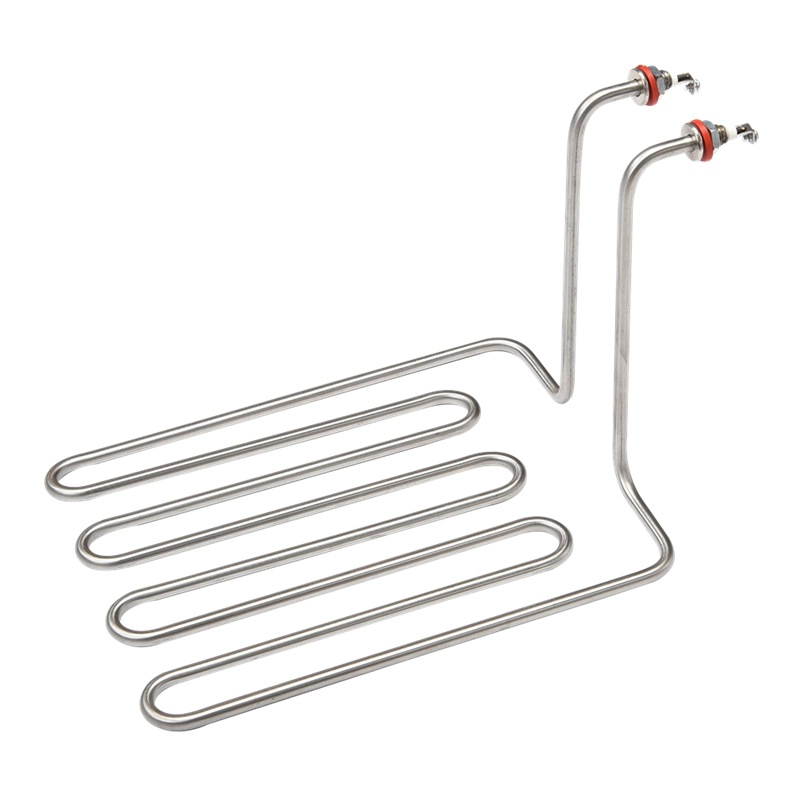 Fabricante 110V Calentadores tubulares en forma de U Elemento calefactor tubular Calentador de aletas de aire