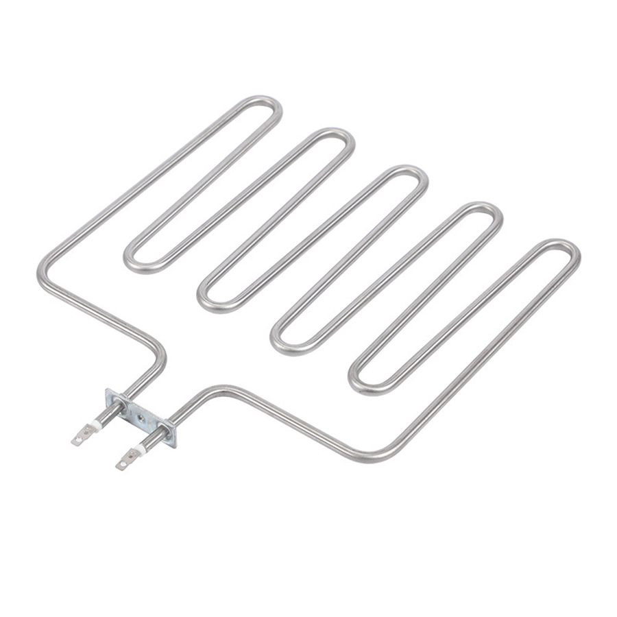 Fabricante 110V Calentadores tubulares en forma de U Elemento calefactor tubular Calentador de aletas de aire