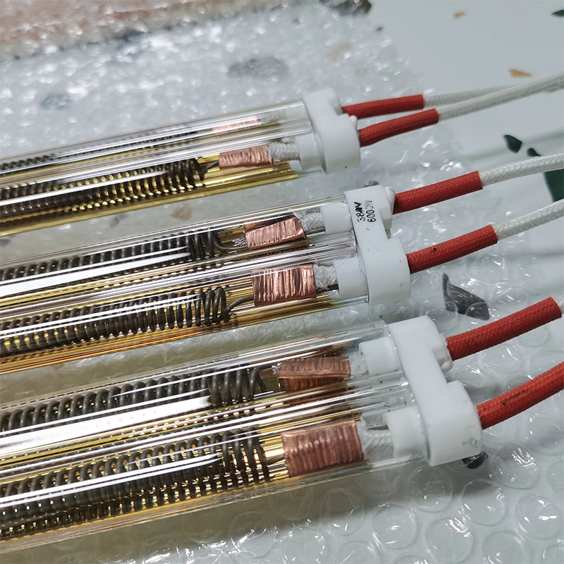Quartz Halogen Infrared Heater Lamp 6000W Metal Wire Paint Drying Machine Infrared Heater Element