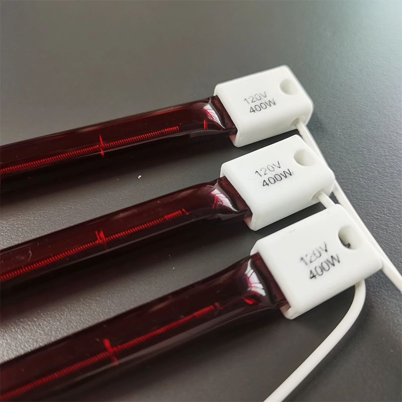 Lâmpada de cozimento para sala de pintura de carro, tubo de aquecimento infravermelho, ondas curtas, halogênio, rubi, lâmpadas de secagem, aquecedor elétrico