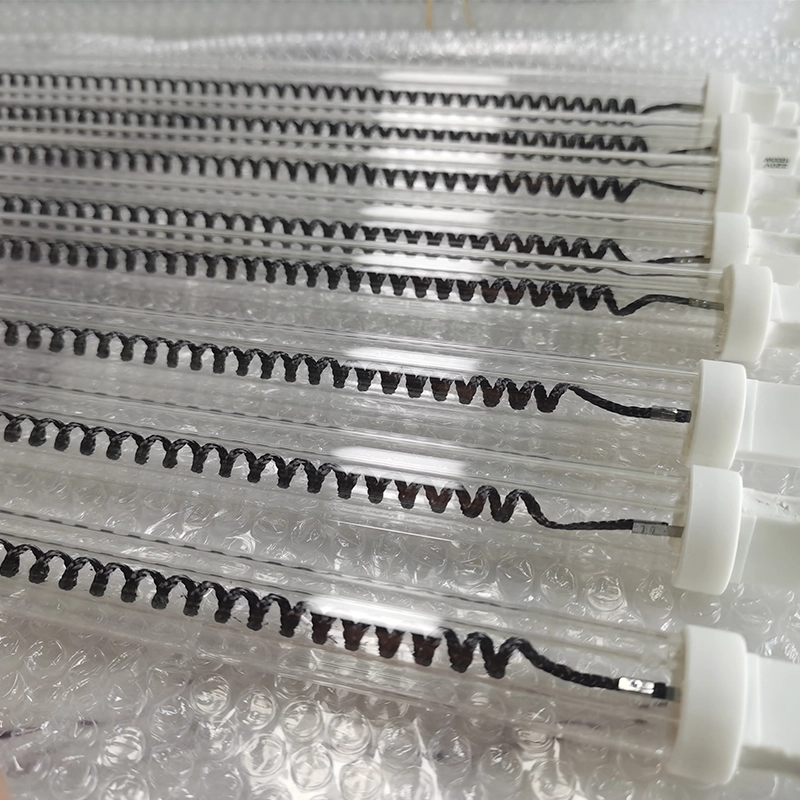 500W 600mm 220V Carbon Fiber Halogen Lamp Infrared Heating Lamp