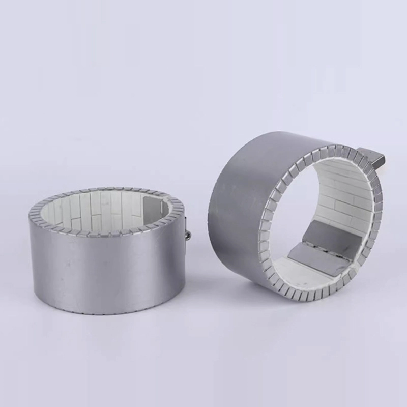 Macchina per lo stampaggio a iniezione Bobina di riscaldamento in ceramica Ugello riscaldatore a fascia in mica Bobina di riscaldamento elettrica Scaldabagno con asta ad immersione