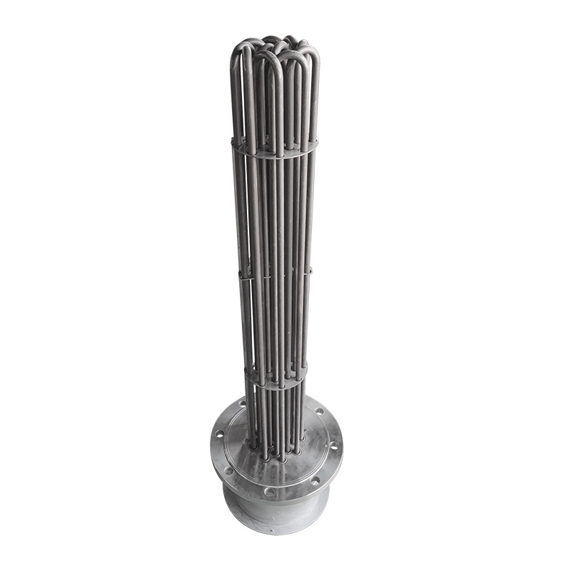 Tubo riscaldante flangiato in acciaio inossidabile Riscaldatore elettrico Serbatoio dell'acqua Tubi riscaldanti del tamburo dell'olio Riscaldatore dell'olio ad immersione