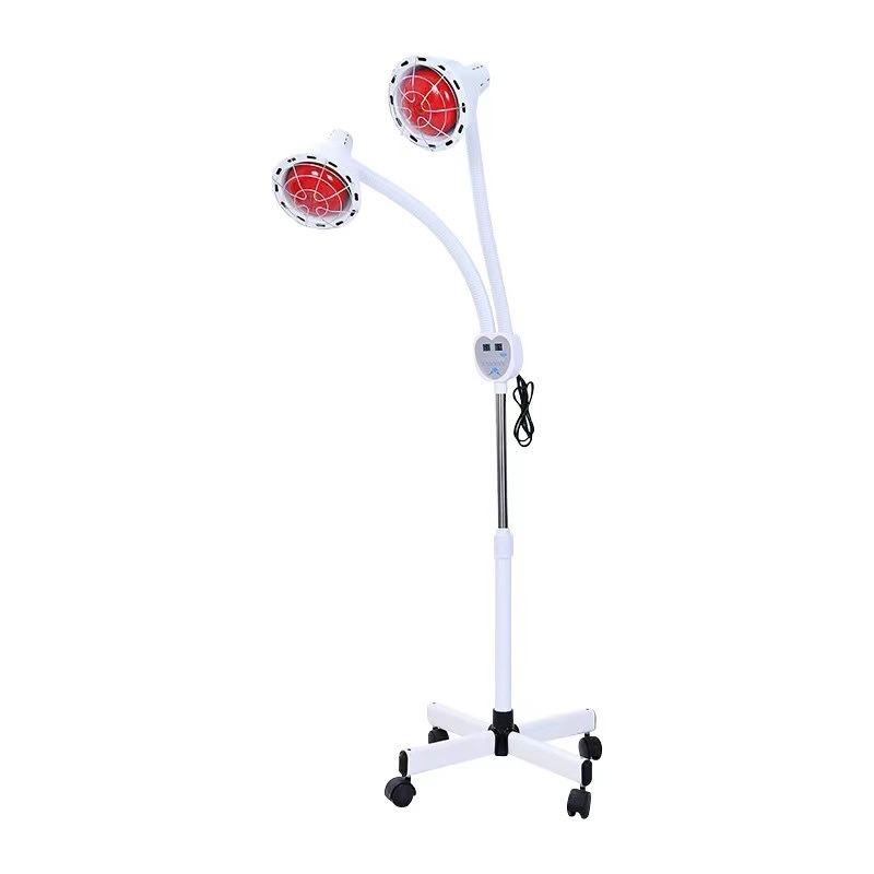 275W Double & Single Head Infrared Physical Therapy Lamps Infrared Red Light Therapy Heating Lamp